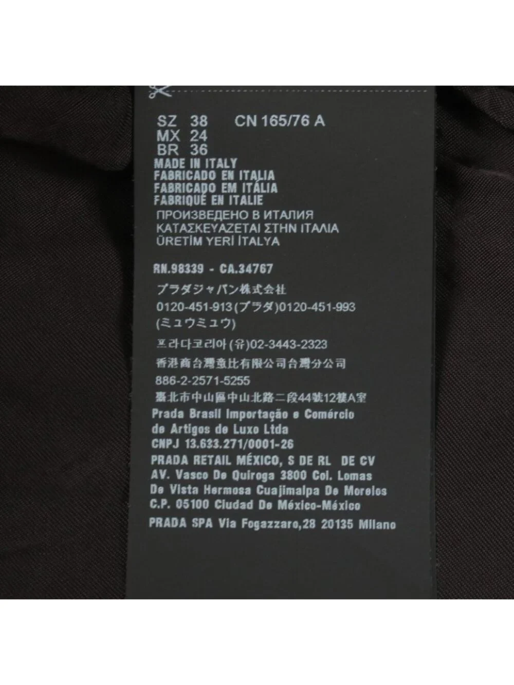 Prada Jacket Re-Nylon Cropped Hooded Nylon